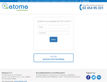 Tablet Screenshot of myatoma.com